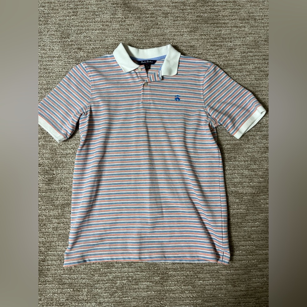 Boys Brooks Brothers polo shirt. Size large.